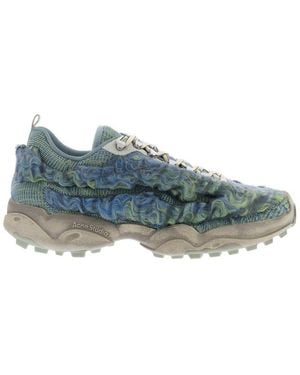 Acne Studios Bubba Lace-Up Sneakers - Blue