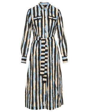 Pinko Sassolungo Dress With Round Neck And Long Sleeves in