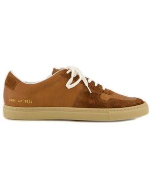 Common Projects Panelled Low-Top Sneakers - Brown