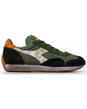 Diadora Equipe Lace-Up Sneakers - Green