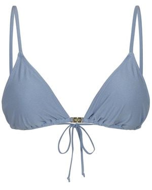 アウターその他 Ganni \"Blue String\" bikini top Light Blue Glacier Lake Blue String Bikini Top | GANNI FI