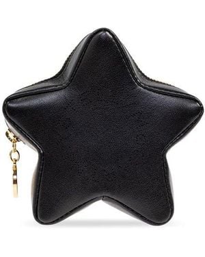 Stella McCartney Pouch With Keychain - Black