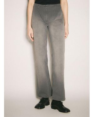 Our Legacy Biker Faded Trousers - Grey
