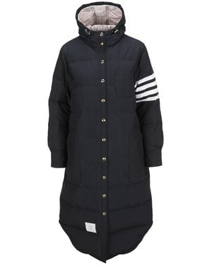 Thom Browne Trench & Raincoat - Black