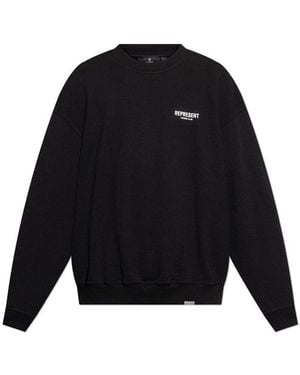 Represent Owners' Club Crewneck Jumper - Black