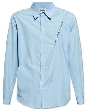 Y. Project Shirt With Logo - Blue
