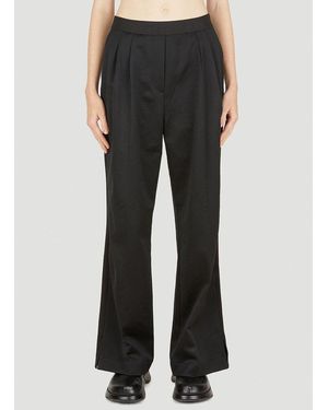 Soulland Demi Pleated Trousers - Black