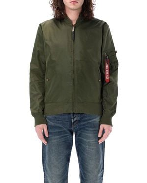 Alpha Industries Ma 1 Tt Bomber - Green
