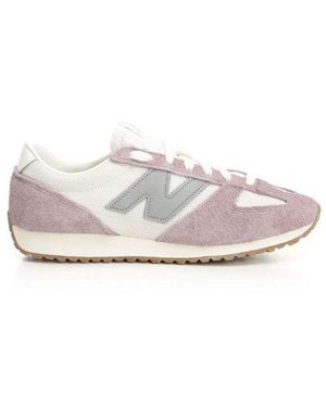 New Balance 471 Lace-Up Sneakers - White