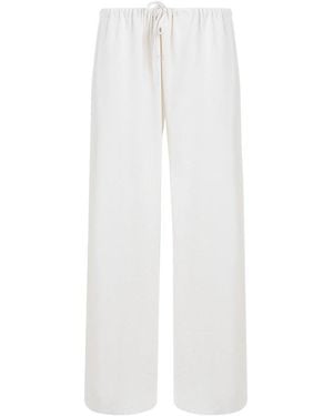 The Row Delphine Trousers - White