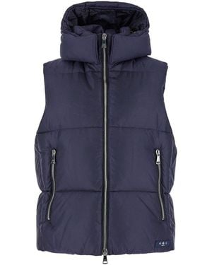 Tatras Melko Sleeveless Down Jacket With Hood - Blue