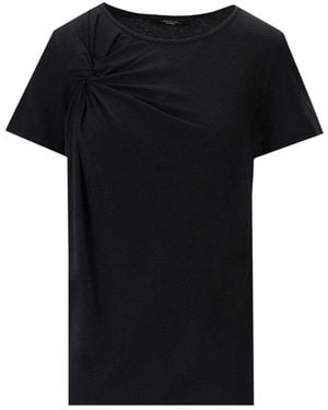 Weekend by Maxmara Pergola Crewneck T-Shirt - Black