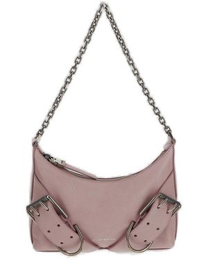 ショルダーバッグ・ポシェット Givenchy Pastel Pink Leather Voyou Boyfriend Party Shoulder Givenchy Voyou Leather Chain Strap Shoulder Bag (Shoulder