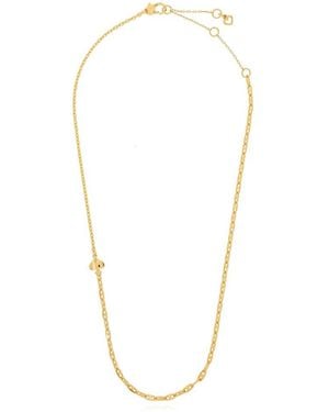 Kate Spade So Spade Necklace - Metallic