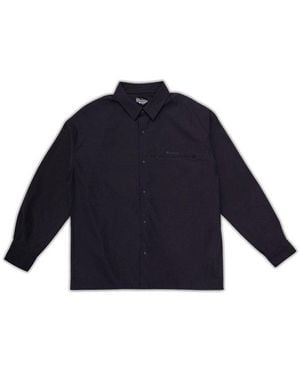 Champion Long-Sleeved Custom Fit Shirt - Blue