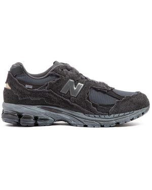 New Balance 2002R Lace-Up Trainers - Black