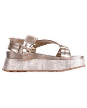 Liu Jo Platform Sandals - Metallic