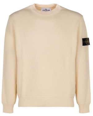 Stone Island Jumpers - Natural