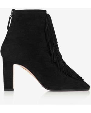 Aquazzura Gytane 85 Boots - Black