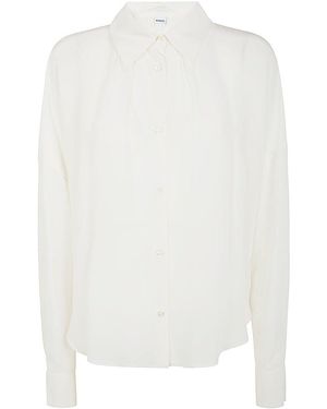 Aspesi Satin Crepe Shirt - White