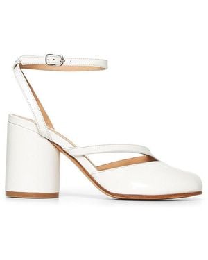 Maison Margiela Tabi Slingback Court Shoes - White