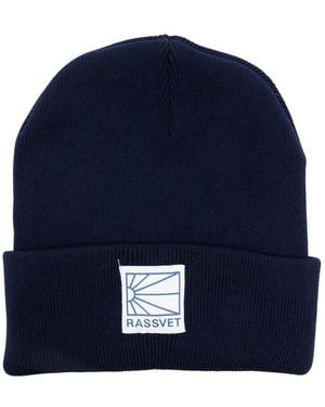 Rassvet (PACCBET) Logo Patch Beanie Hat - Blue