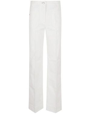 Victoria Beckham Alina Straight Jeans - White