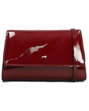 Giuseppe Zanotti Cleopatra Mini Clutch Bag - Red