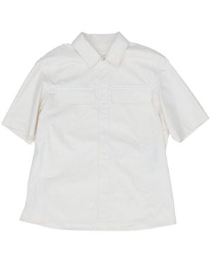 Jil Sander Short-Sleeved Shirt - White