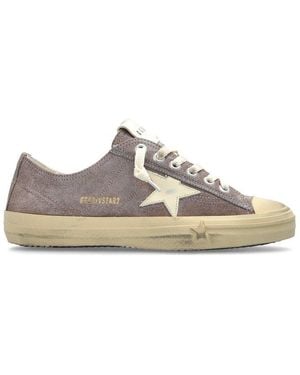 Golden Goose V-Star 2 Low-Top Sneakers in Black | Lyst