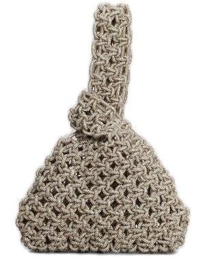 HIBOURAMA Niky Top Handle Bag - White