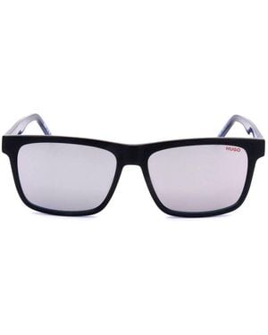 HUGO Rectangular Frame Sunglasses - Black