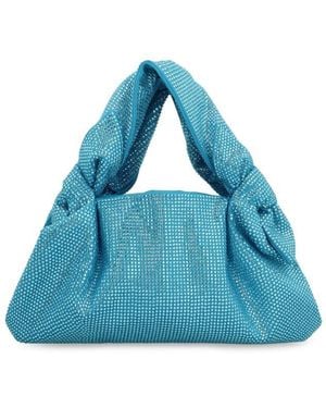 GIUSEPPE DI MORABITO Strass Embellished Shoulder Bag - Blue