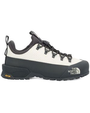 The North Face Glenclyffe Logo Printed Lace-Up Trainers - Black