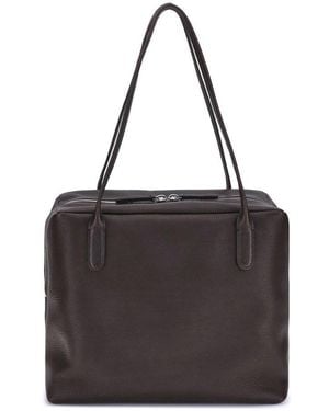 The Row Henri Shoulder Bag - Black