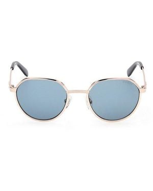 Guess Oval Frame Sunglasses - Blue