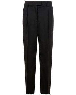 PT Torino Pleated Dress Trousers - Black