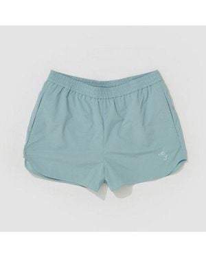 Acne Studios Drawstring Ripstop Swim Shorts - Blue