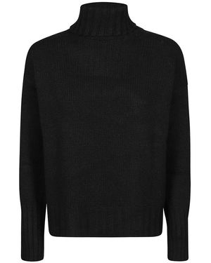 Aragona Turtleneck Sweater - Black