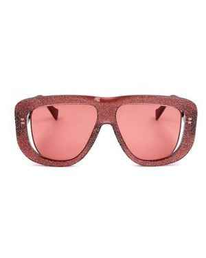 Agent Provocateur Pilot Frame Full Rim Sunglasses - Pink