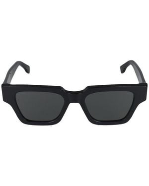 Retrosuperfuture Storia Rectangular Frame Sunglasses - Black