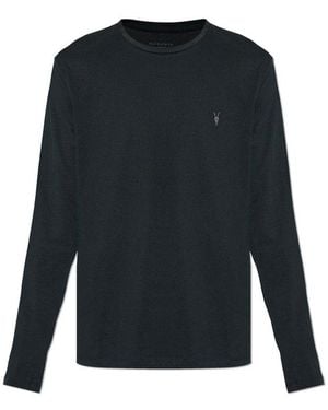 AllSaints Minimalist Long Sleeve Tee - Blue