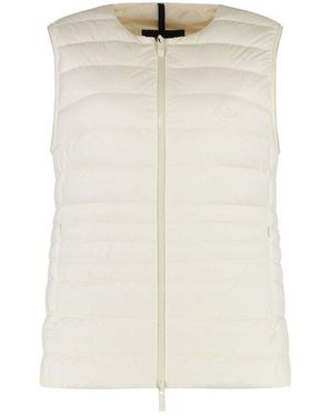 Moncler Irigny Down Gilet - Natural