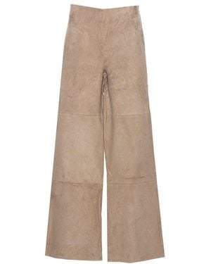 Arma Wide Leg Pants - Natural