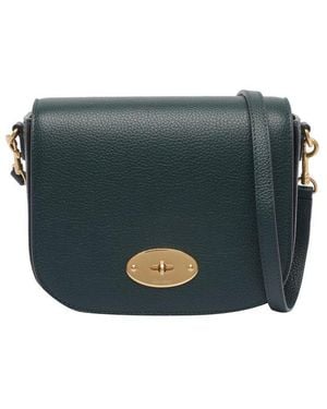 Mulberry Darley Twist-Lock Small Crossbody Bag - Gray