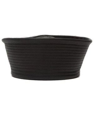 Jean Paul Gaultier Sailor Turn-Up Bucket Hat - Black