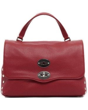 Zanellato Postina Twist-Lock Small Top Handle Bag - Red