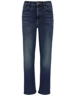 Mother The Hustler Ankle Jeans - Blue