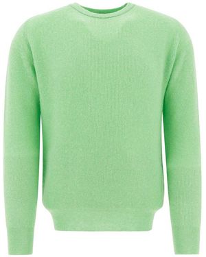AURALEE Knit Pullover - Green