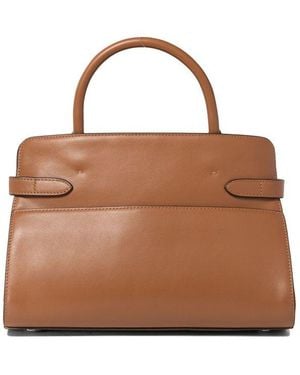 Le Tanneur Structured Tote - Brown